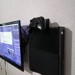 IMG_20220504_193808.jpg STL file Support for XBOX One console and Joysticks・3D print model to download