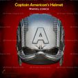1.jpg Captain American Helmet From Marvel comics - Fan Art 3D print model
