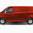 5.png Ford Transit Custom (Orange)