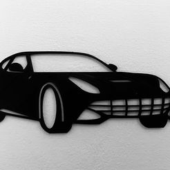 image0.jpeg FERRARI 3D CAR SILHOUETTES ART