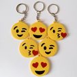 227118296_1406100173100244_4843415447876425148_n.jpg Archivo STL Set de llaveros Emoji・Idea de impresión 3D para descargar