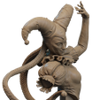 31.556.png Jester Bust 3D Print
