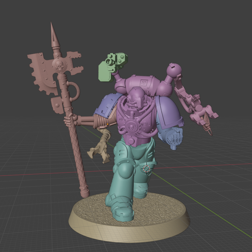 Space Mechanic with Grabby Arm Proxy for Wargaming