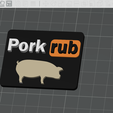 Pork-rub-Bambu.png Pork Rub Magnet - For your Fridge, BBQ, Smoker, Grill or Wall Art