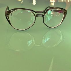 001.jpg STL file EYE GLASSES - MODEL C2 - FDM & SLS・3D printing template to download