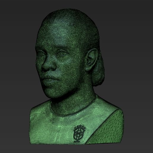 34.jpg 3D file Ronaldinho bust ready for full color 3D printing・3D print model to download, PrintedReality