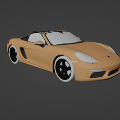 1.png STL file Porsche 718 Boxster S 2016・3D printable design to download