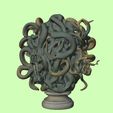 13.jpg Medusa Bust – The Gorgon Queen