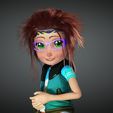 05.jpg GIRL KID DOWNLOAD CHILD 3D Model - Obj - FbX - 3d PRINTING - 3D PROJECT - GAME READY