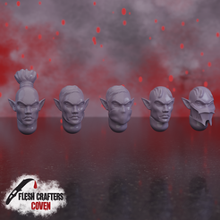 Nosferii_Nude_Male_Head_A.png STL file Nosferii - Male Head・3D printable model to download