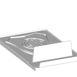 river.jpg STL file RIVER PLATE SHIELD CELL PHONE HOLDER・3D printable design to download