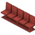 Platform Seats 7.JPG Model Railway Platform Seats Single and Double Sided