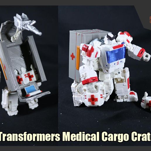 Transformers Medical Cargo Crate - 3D model önizlemesi