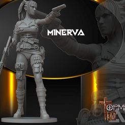 MINERVA.jpg Archivo STL SOLDIER WARRIORS FOR TABLETOP WAR HAMMER・Objeto para impresora 3D para descargar