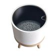 20260902_130808-Photoroom.jpg Stool-Shaped Plant Pot – Modular Planter (3D Printable STL Files)