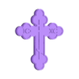 IC XC Cross COMBINED.obj IC XC Orthodox/Catholic Cross