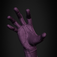 Hand_Wednesday_High9.png Wednesday Addams Family Hand for Cosplay 3D print model