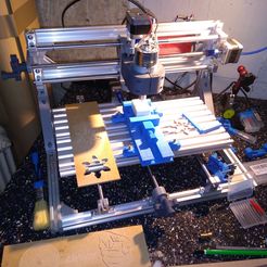 P_20190518_161455.jpg Free STL file CNC_3018_Stay・3D printer model to download