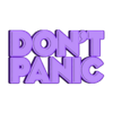 HHGTTG as a wordcloud in the shape of the logo : r/DontPanic