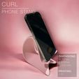 Curl_phone-stand_perspective1.jpg CURL | Phone Stand