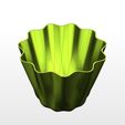 v9-2.jpg Small planter, pot stl file for 3d printing. Window, small, cute planter 3d print file, Indoor plant pot.