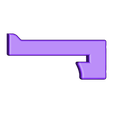 trigger.stl Fichier STL gratuit Pistolet pour flèches en mousse (chargement par l'arrière)・Modèle à télécharger et à imprimer en 3D