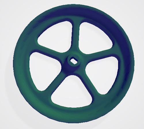 Wheel for TT 78mm motor