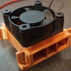 fan.jpg STL file 30 mm fan adaptor to replace turbo fan for anycubic delta・Model to download and 3D print, webot