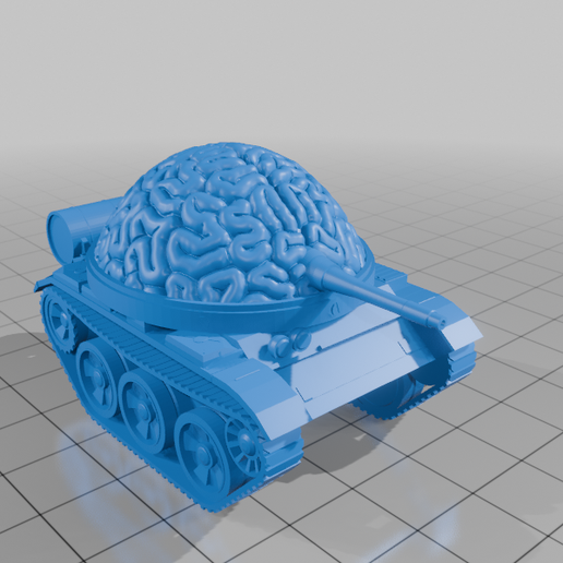 Free 3D file Brain Tank 🧠 ・3D print design to download・Cults