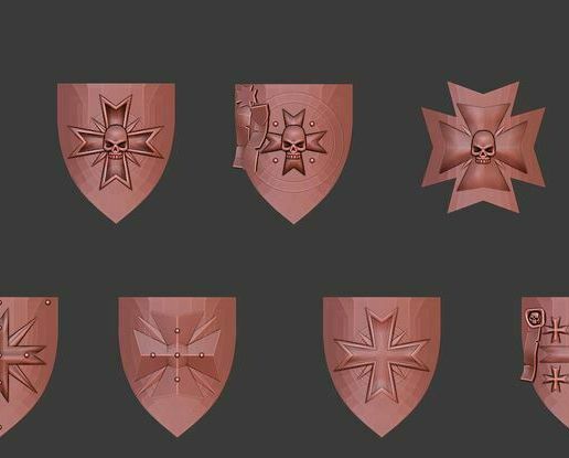 Shields_Templars.JPG Boucliers de terminaison des Templiers