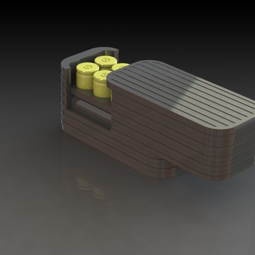 📦 Modular Ammo Storage Case with Sliding Lid - Compact Bullet Organizer ...