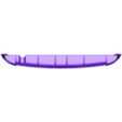 Twingodokladkazderzakatyl.stl Renault Twingo Rear Lip | 3D Print STL | Rear Bumper Lip | Tuning