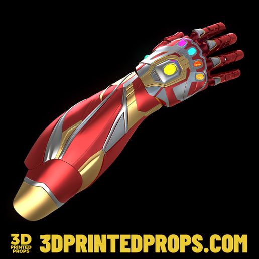 ♾️ Ironman MRK85 Infinity Gauntlet・ STL File for 3D printing・Cults