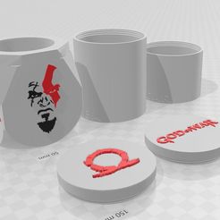 IMG-20230607-WA0015.jpg 3MF-Datei God Of War"-Set Mate・3D-Druckvorlage zum Herunterladen