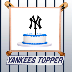 NY Yankees Logo by V3Design, Download free STL model