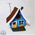002.jpg Fichier STL TOONED BIRDHOUSE V1.0・Modèle à imprimer en 3D à télécharger