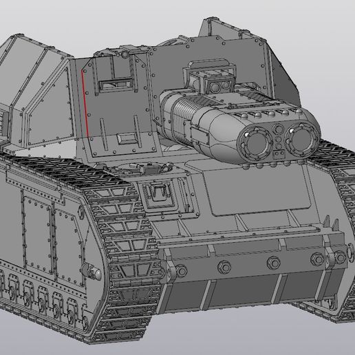 Solar Lord Alpha tank 3D model