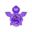 turtle-rose-large.stl Rose Turtle