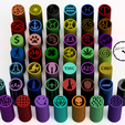 mepa1 con logo.png STL file Filter Tips - MEGAPACK (Reusable Mouthpieces) Weed Filter・3D printing idea to download