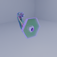 Render4.png Muscle Arm - wall hook