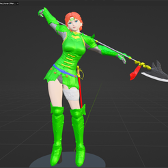 111111.png STL file Aelia Valkyrie profile・Model to download and 3D print