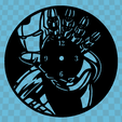 IRON MAN.png Archivo STL Tutorial vinilo reloj de pared KISS・Design para impresora 3D para descargar