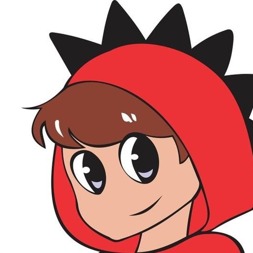 Raptor gamer key ring 3D model