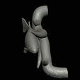 pstruh-27.png rainbow trout underwater statue on the wall detailed texture for 3d printing