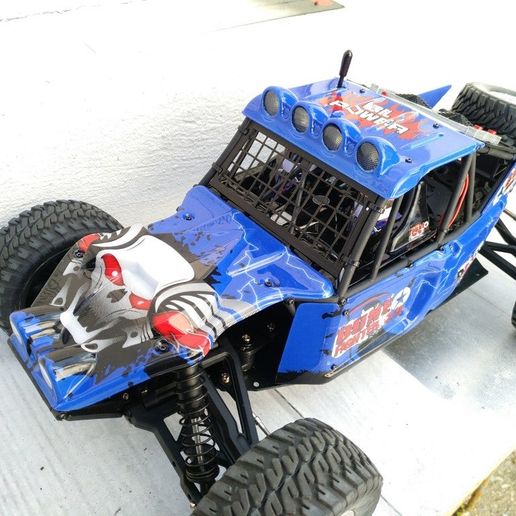 Reely Dune Fighter Front net 3D model