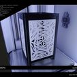 luminaire_cubilampe01.jpg Archivo STL Cubilampe Lámpara de mesa・Modelo para descargar y imprimir en 3D