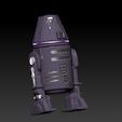 ScreenShot1232.jpg Star Wars .stl R4 droid .3D Kenner Style Action figure STL OBJ 3D