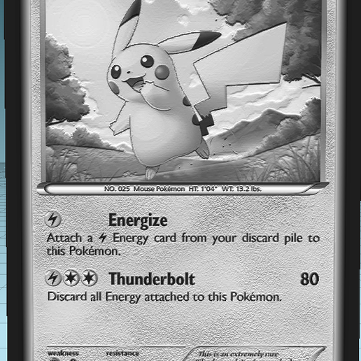 pokemon black and white pikachu card - & - Next Destinies the Defending Pokmon is Paralyzed Pikachu Holo - Black &