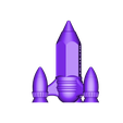 LOG-lapiz-nave-02.0.STL Logo du jouet de Proyectil