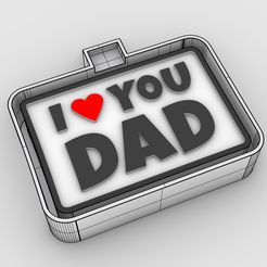 i-love-you-dad_2-color.jpg i love you dad - freshie mold - silicone mold box